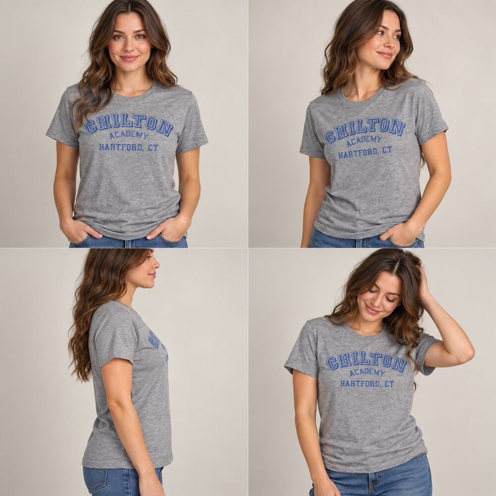 Gilmore Girls Chilton Academy T-Shirt Women’s L Gray Ripple Junction
